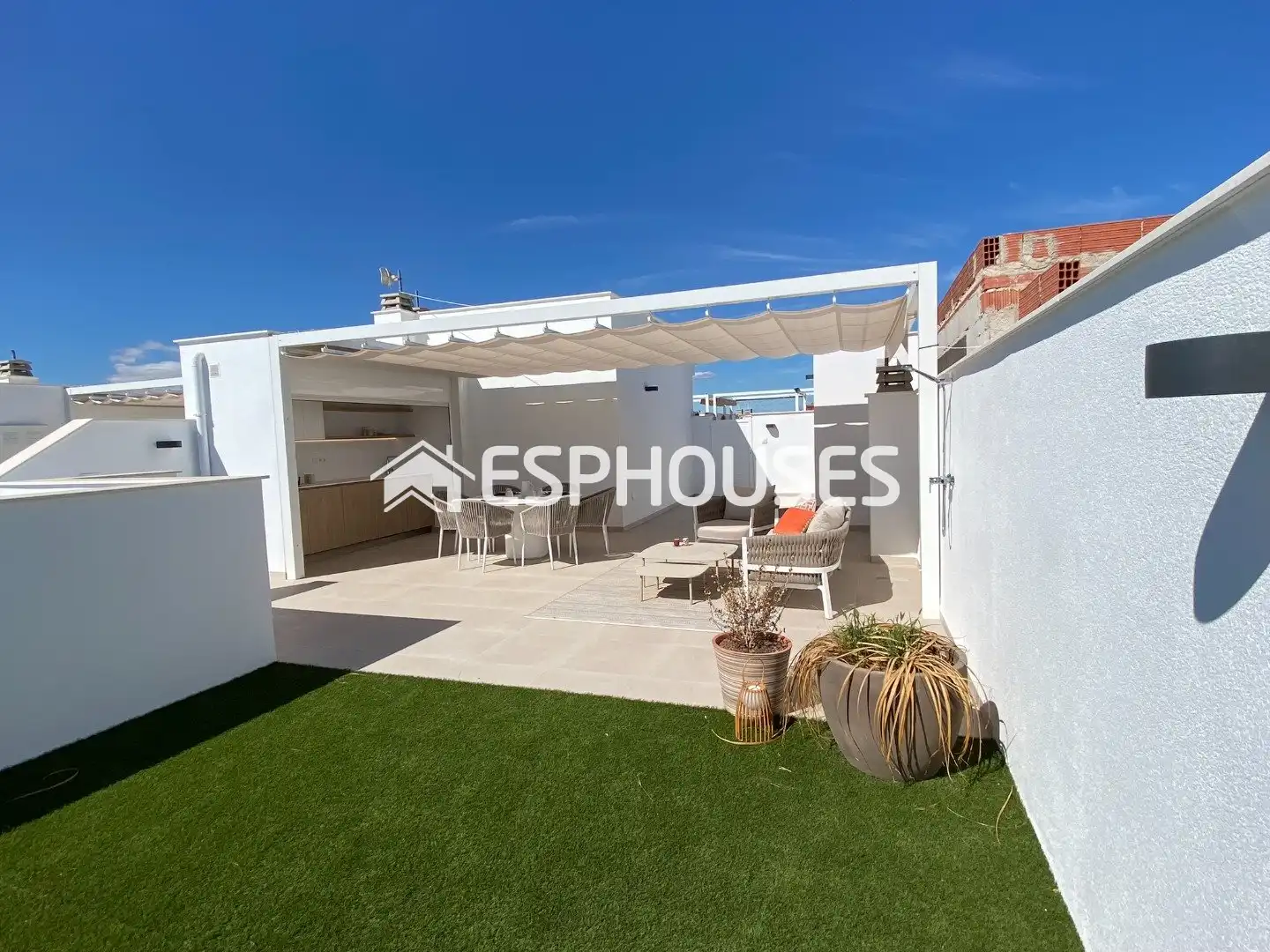Terraza de Ático en venta en Pilar de la Horadada con Aire acondicionado, Terraza y Balcón
