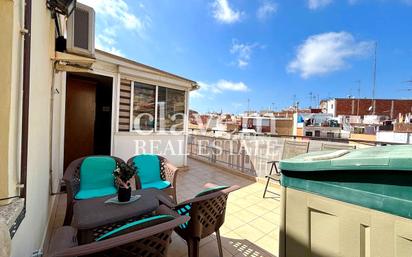 Terrace of Attic for sale in  Barcelona Capital  with Air Conditioner, Terrace and Furnished