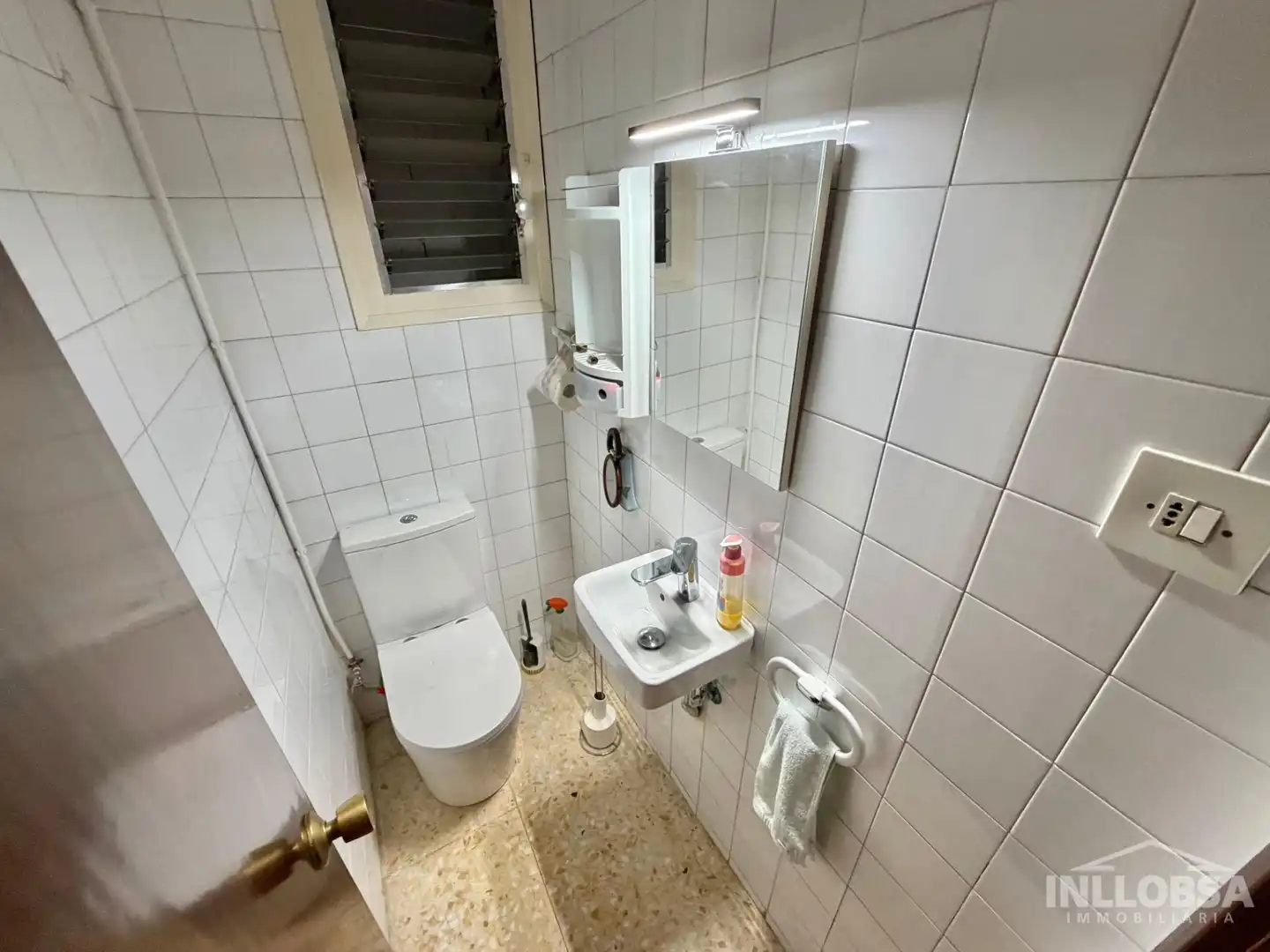 Badezimmer von Wohnung zum Verkauf in Manresa mit Heizung, Terrasse und Abstellraum