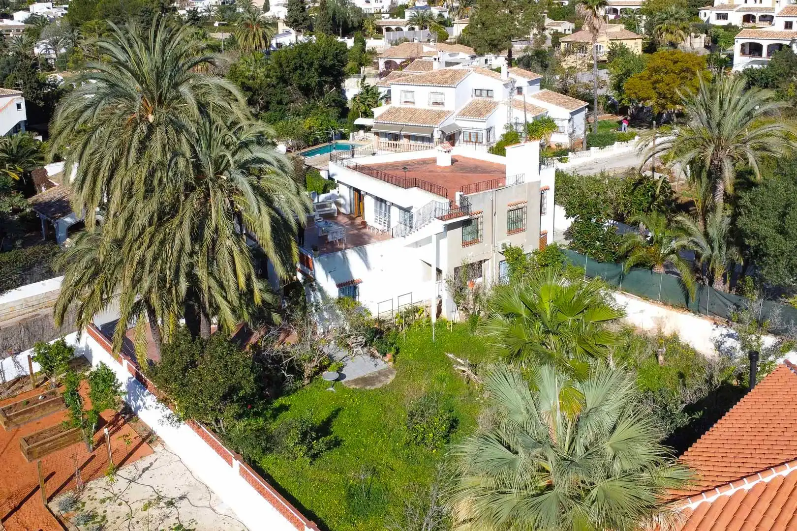 Exterior view of Houses for sale in Jávea / Xàbia  with Air Conditioner, Heating and Private garden