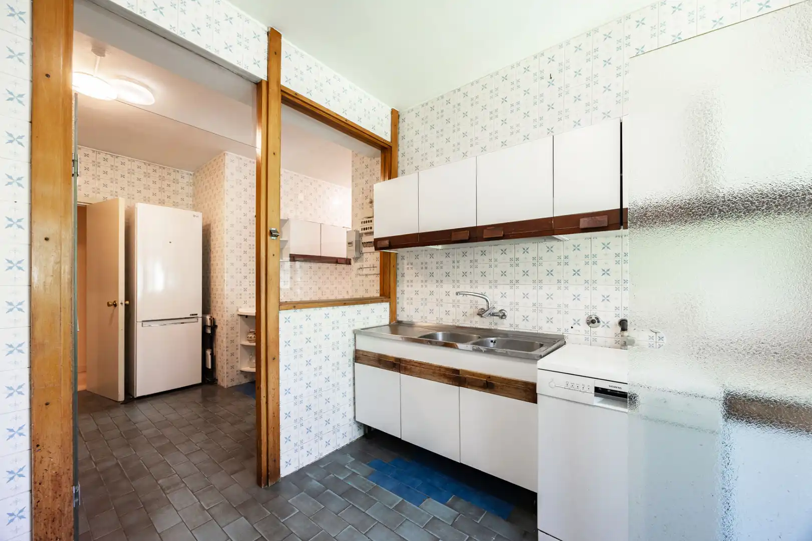 Kitchen of Flat for sale in Madrid  with Air Conditioner, Heating and Terrace