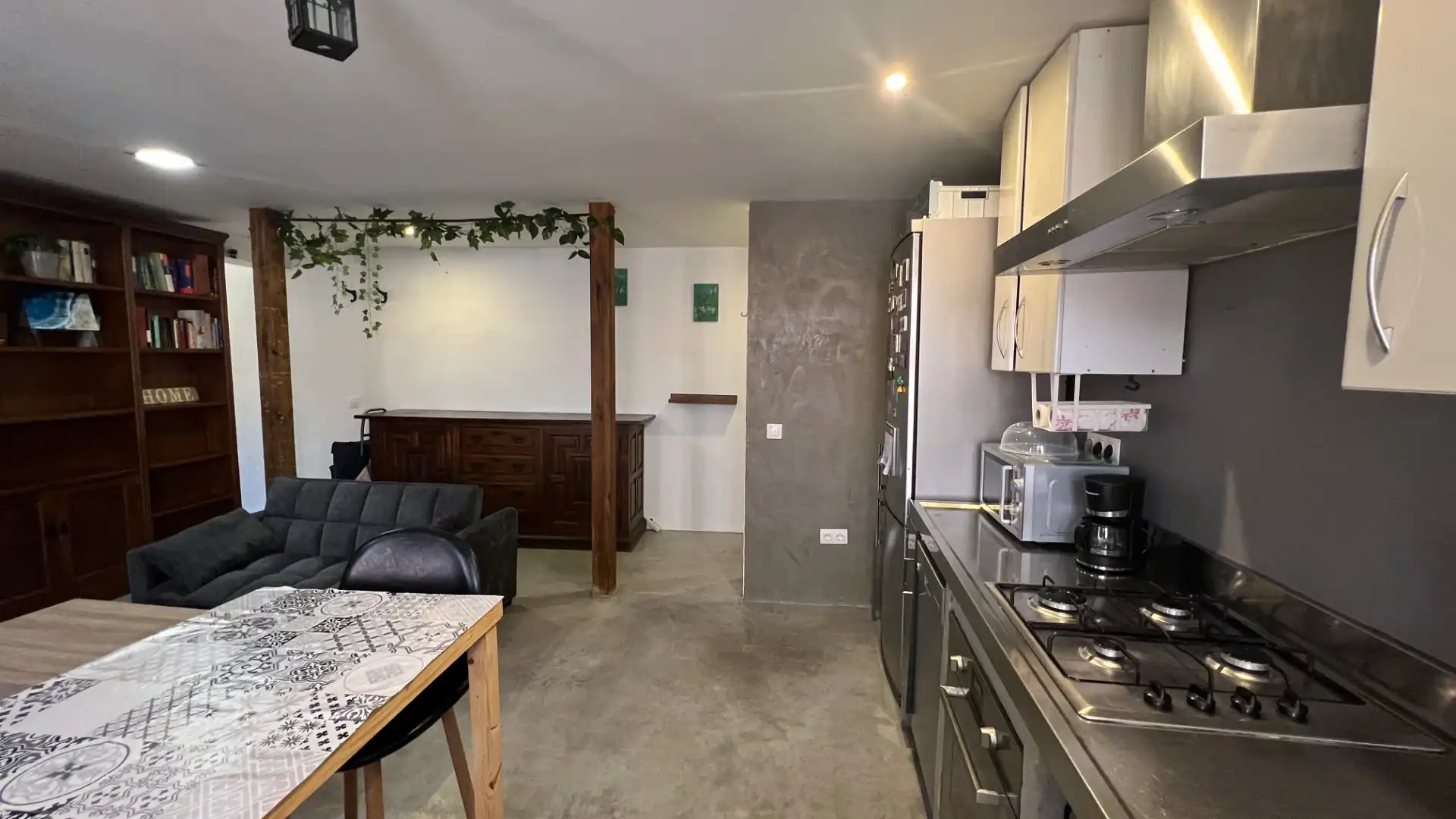 Küche von Wohnung zum Verkauf in Málaga mit Klimaanlage, Terrasse und Möbliert