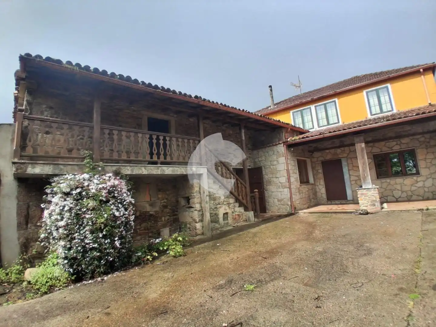 Vista exterior de Casa o chalet en venta en Lalín con Jardín privado