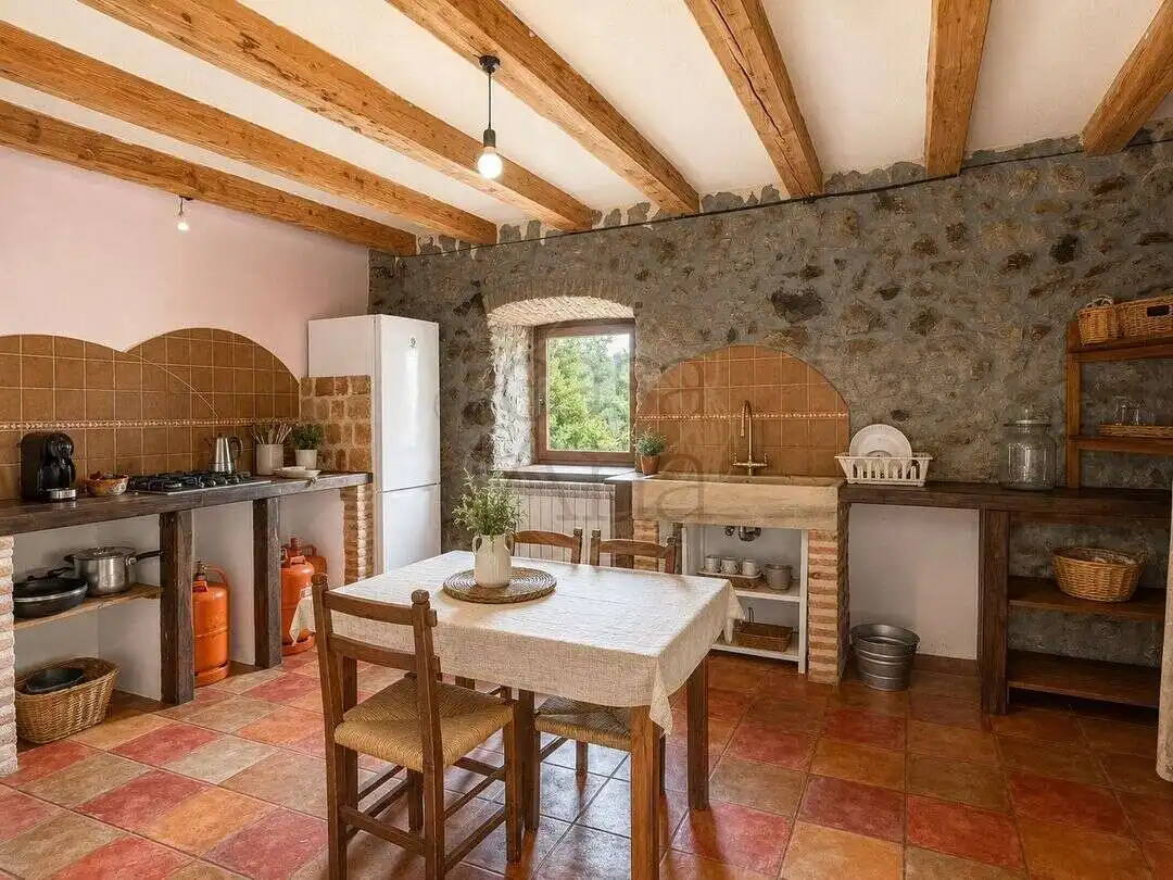 Cuina de Casa o xalet en venda en Areatza amb Terrassa