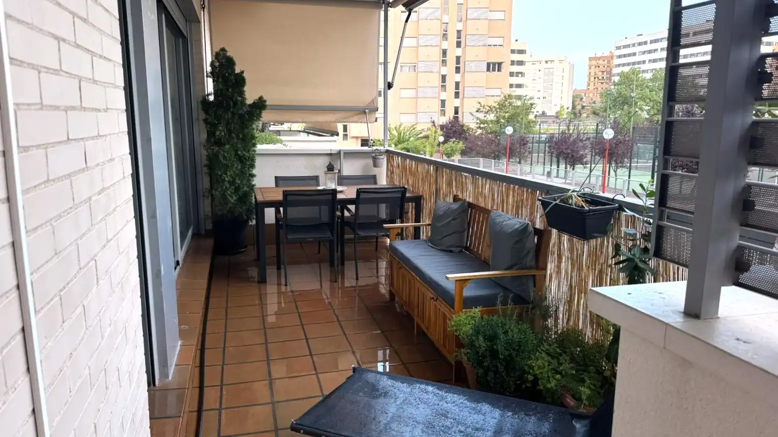 Terrace of Flat for sale in Tres Cantos  with Heating, Parquet flooring and Terrace