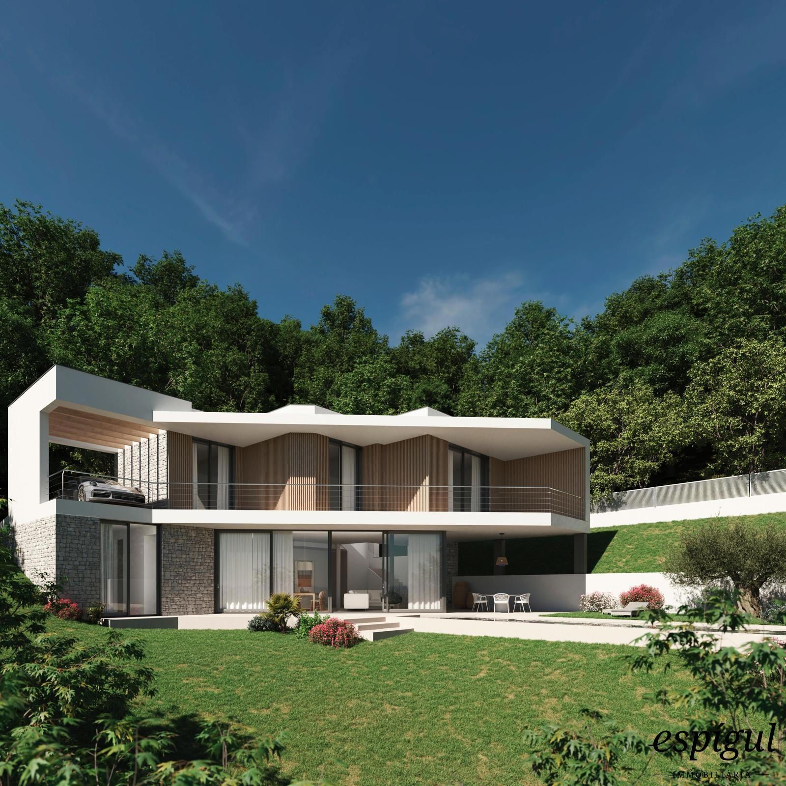 Vista exterior de Casa o xalet en venda en Begur amb Aire condicionat, Calefacció i Terrassa