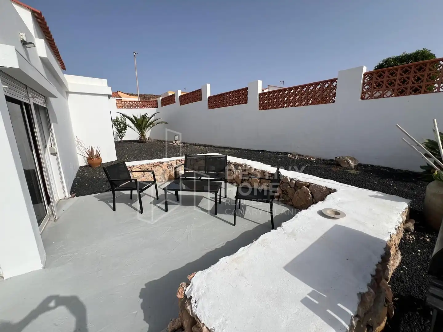 Terrassa de Casa o xalet en venda en La Oliva amb Jardí privat, Terrassa i Traster