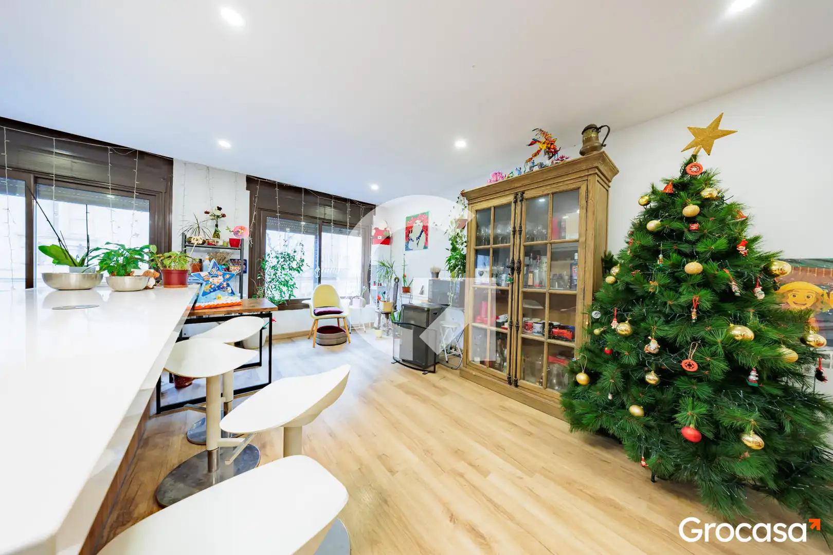 Sala d'estar de Casa o xalet en venda en Vimbodí i Poblet amb Aire condicionat, Calefacció i Jardí privat