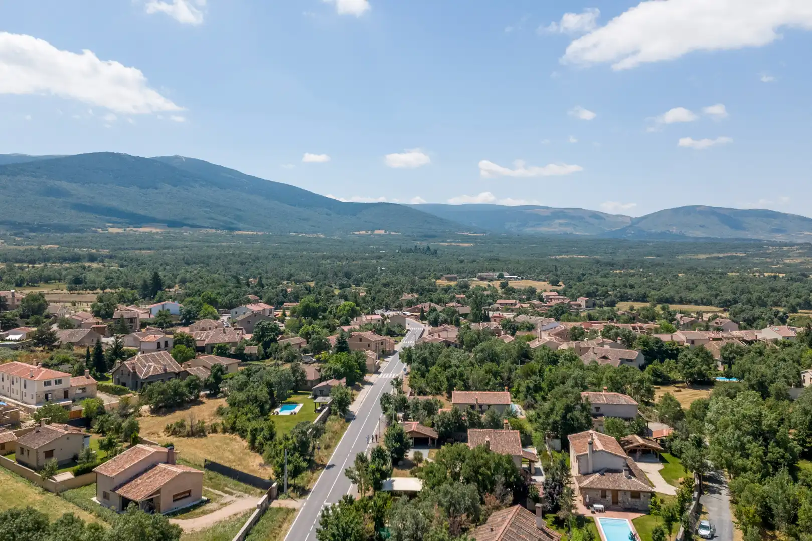 Vista exterior de Casa o chalet en venta en Sotosalbos con Aire acondicionado y Calefacción
