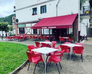 Terrasse von Geschaftsraum zum verkauf in Zaldibia mit Klimaanlage