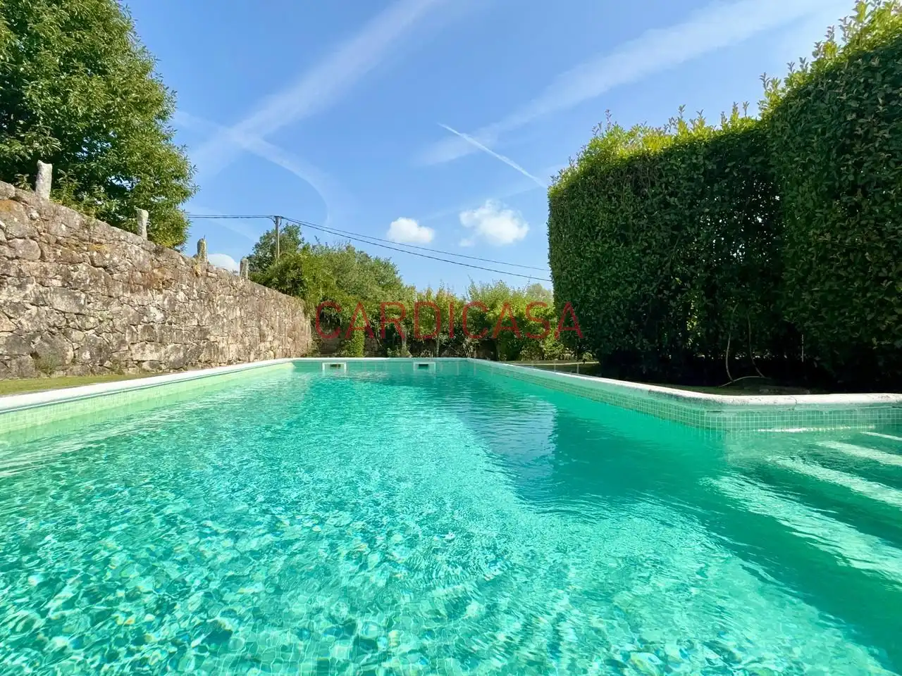 Piscina de Casa o xalet en venda en Mondariz amb Calefacció, Jardí privat i Terrassa