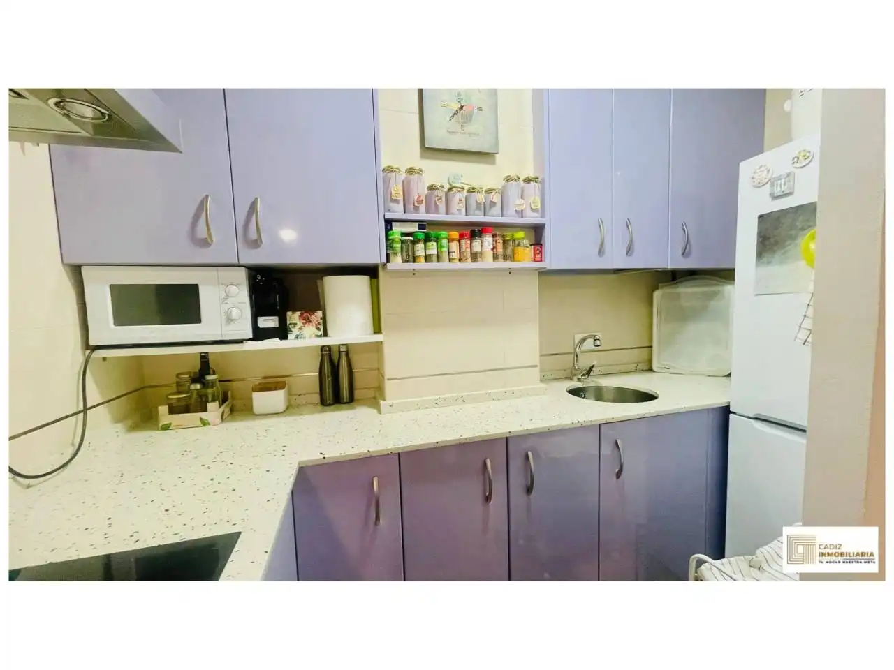 Cocina de Piso en venta en Cádiz con Aire acondicionado, Parquet y Amueblado