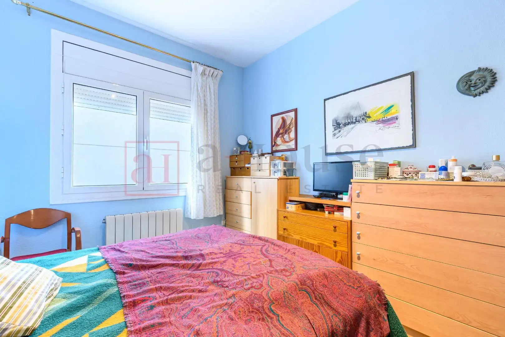 Bedroom of Flat for sale in Barcelona  with Air Conditioner, Heating and Terrace