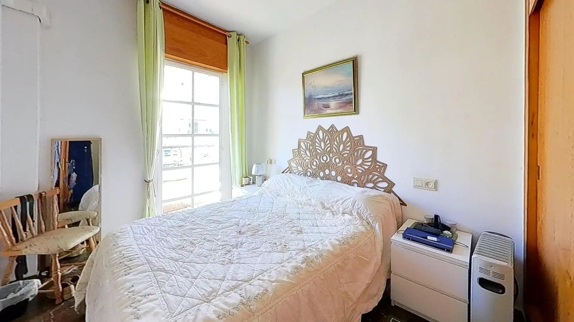 Schlafzimmer von Wohnungen zum Verkauf in Gualchos mit Klimaanlage, Terrasse und Abstellraum
