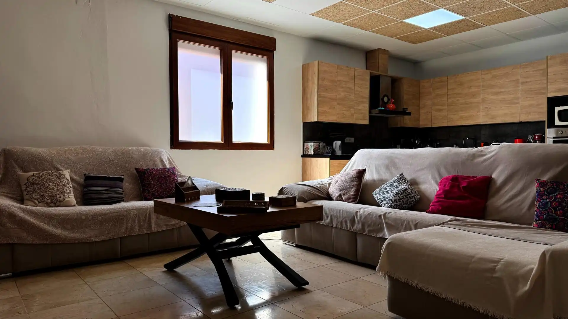 Sala de estar de Casa adosada en venta en El Pinós / Pinoso