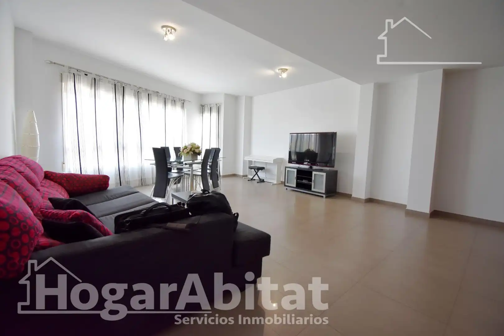 Sala d'estar de Pis en venda en L'Alqueria de la Comtessa amb Moblat i Jacuzzi