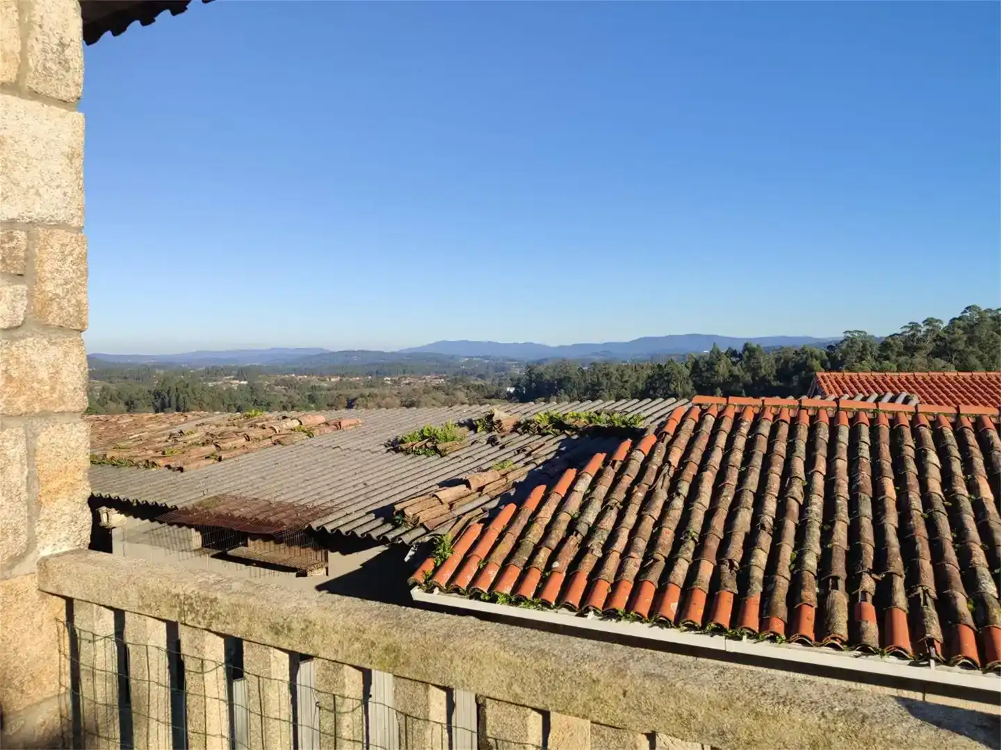 Terrassa de Casa o xalet en venda en Vilanova de Arousa amb Piscina i Balcó