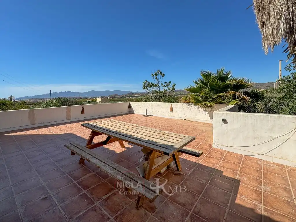 Terrassa de Casa o xalet en venda en Antas amb Jardí privat, Terrassa i Piscina