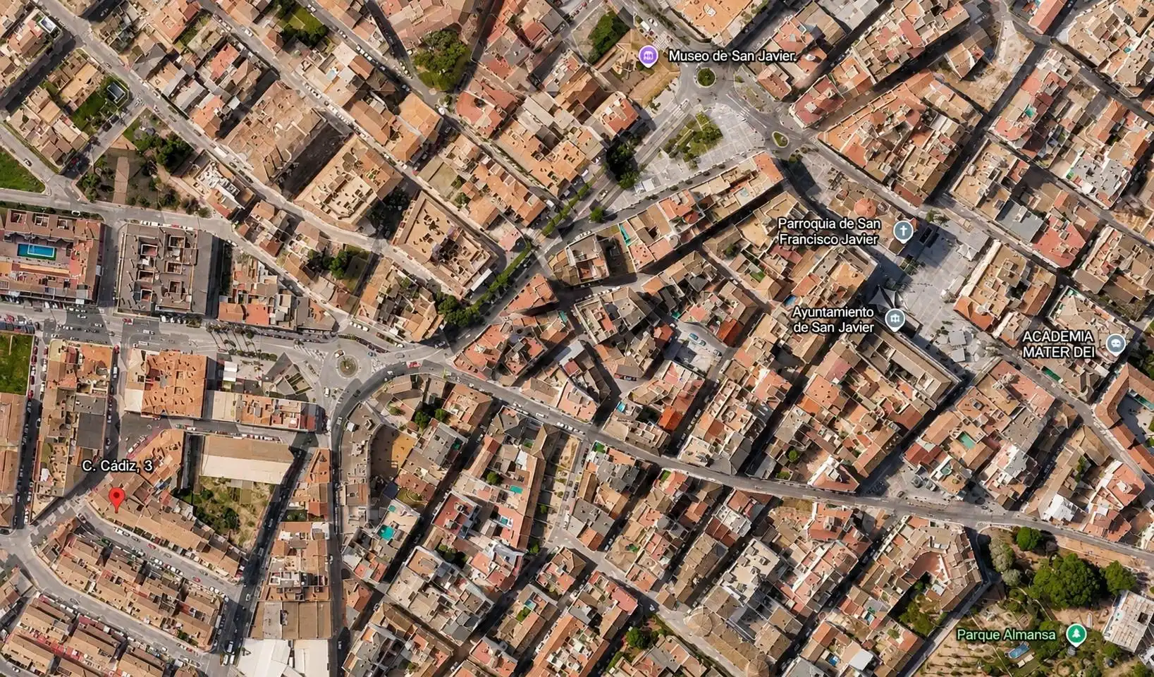 Vista exterior de Casa adosada en venta en San Javier con Aire acondicionado, Calefacción y Terraza