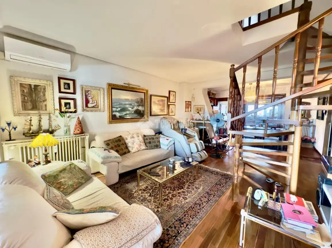 Living room of Flat for sale in Las Rozas de Madrid  with Air Conditioner, Heating and Terrace