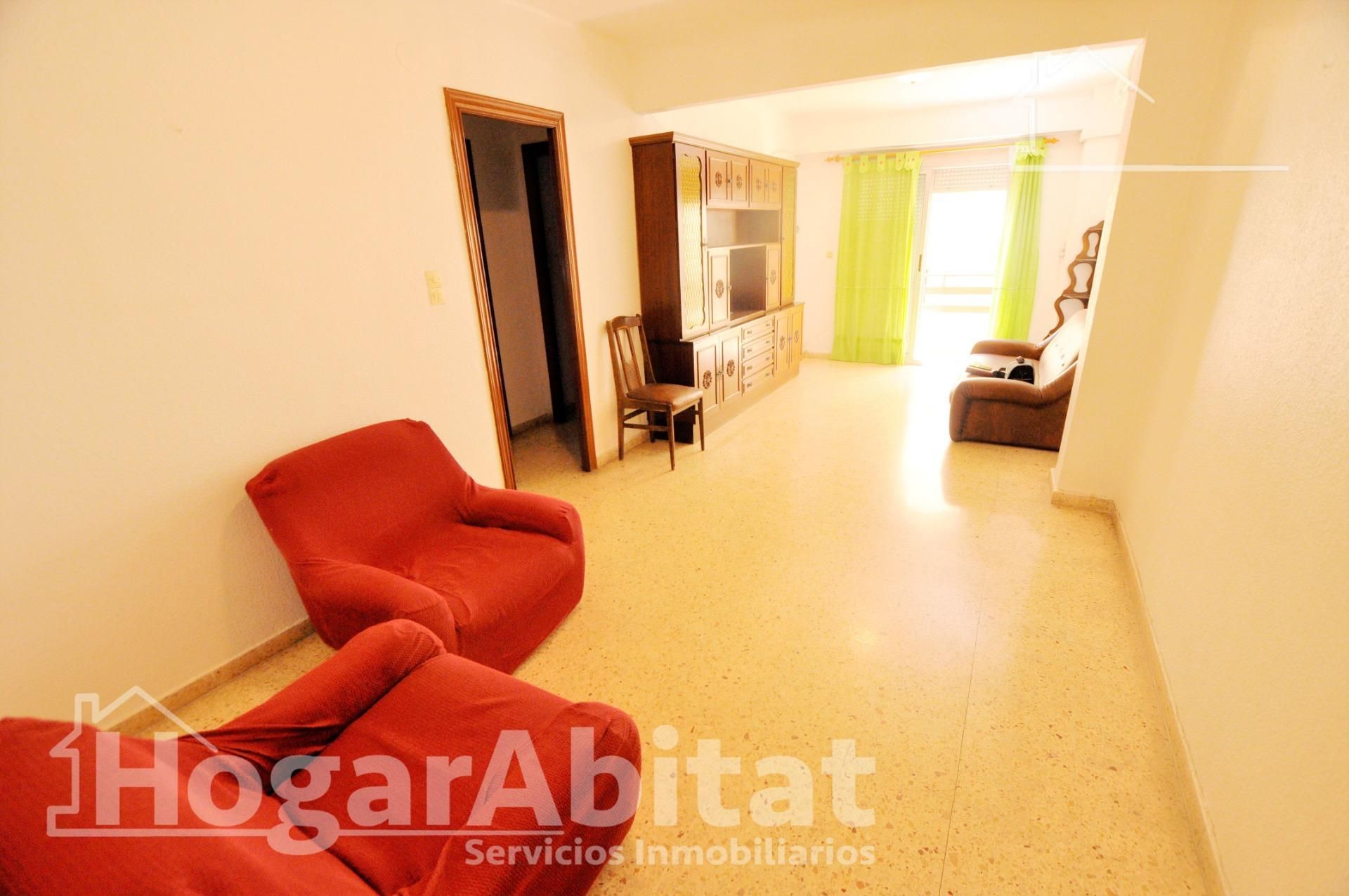 Living room of Flat for sale in El Puig de Santa Maria  with Air Conditioner, Heating and Balcony