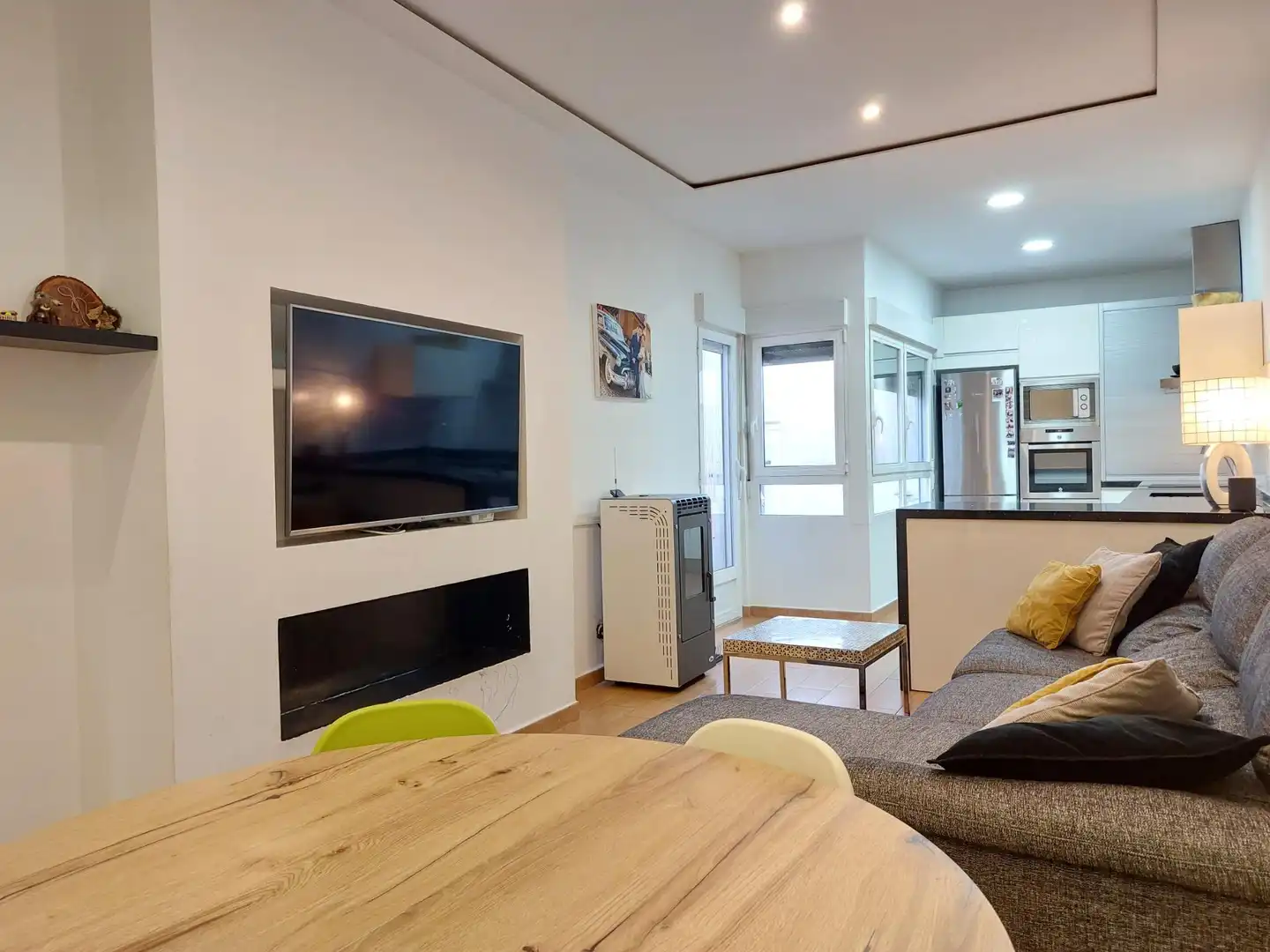 Sala de estar de Piso en venta en Novelda con Aire acondicionado y Balcón