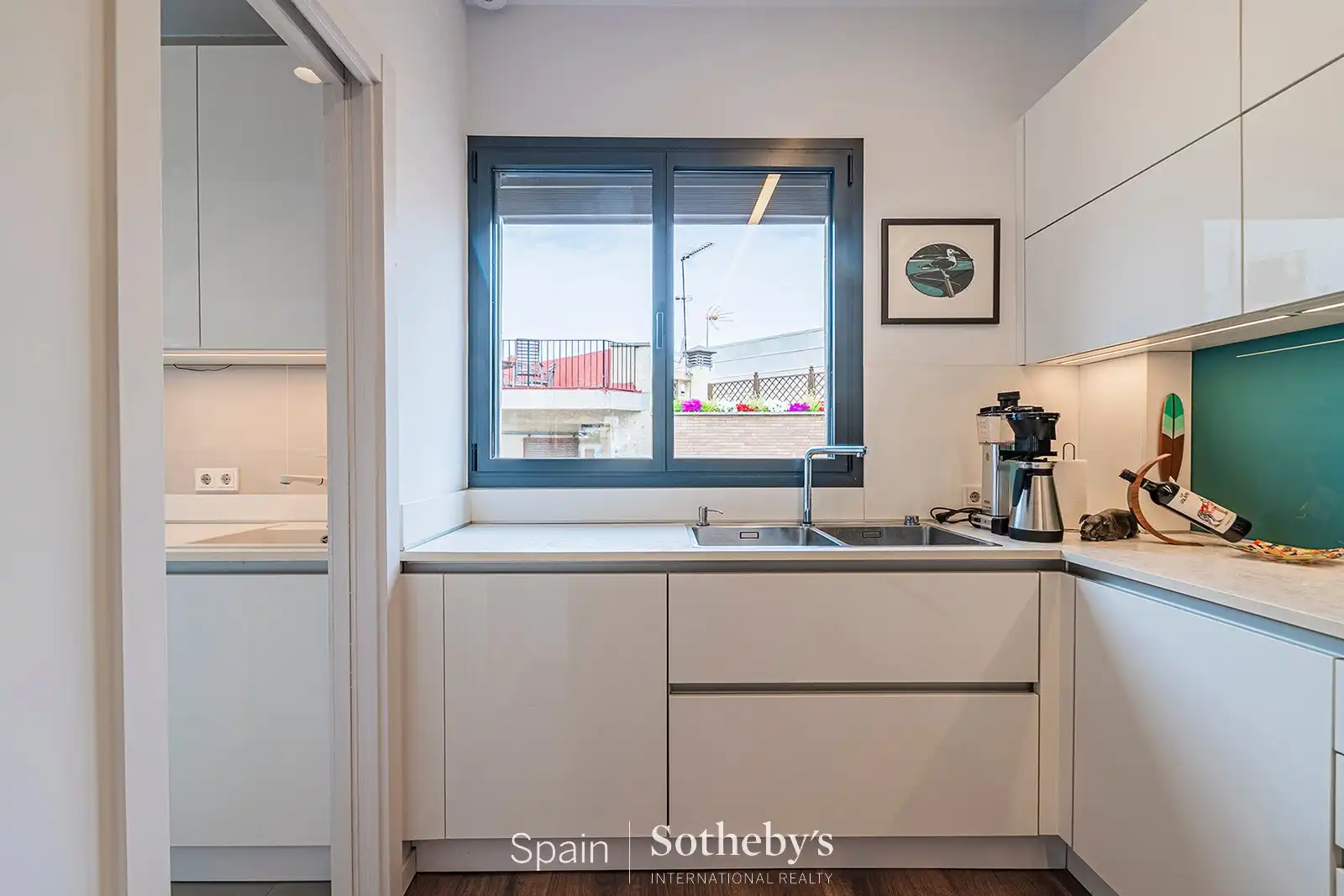 Cocina de Ático en venta en Sant Just Desvern con Aire acondicionado, Terraza y Trastero