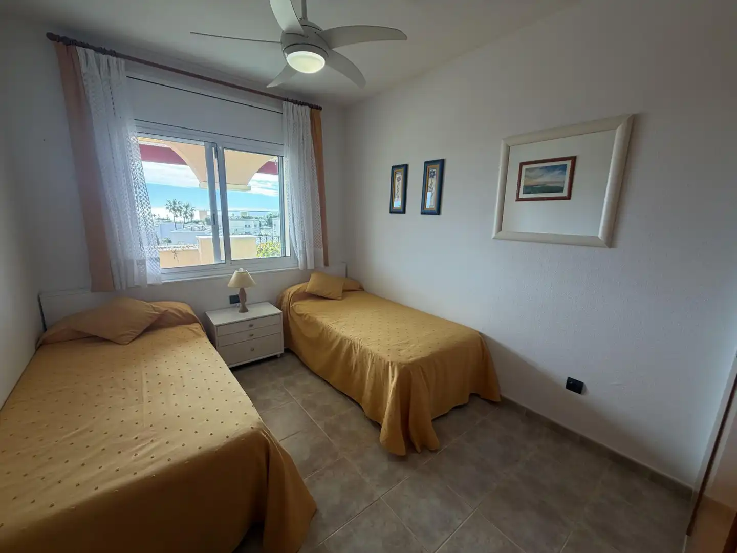 Dormitori de Apartament en venda en La Ràpita amb Aire condicionat, Jardí privat i Terrassa