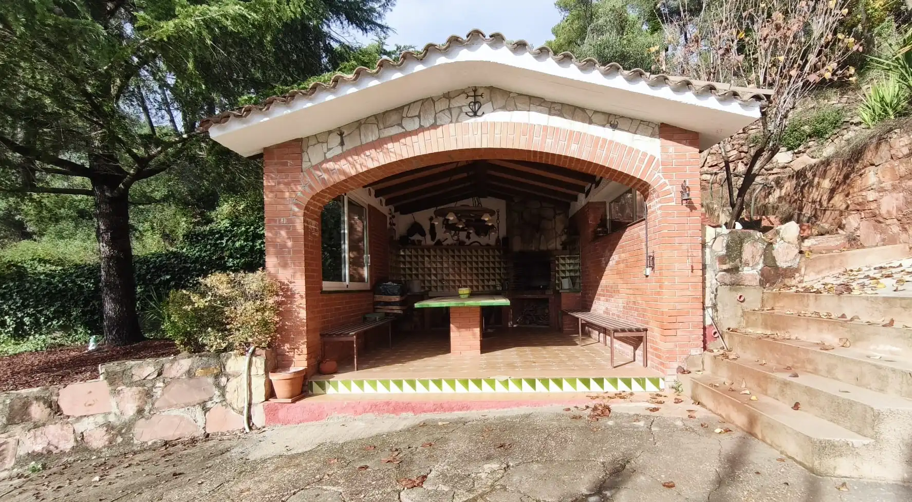 Jardí de Casa o xalet en venda en Cervelló amb Jardí privat, Terrassa i Piscina
