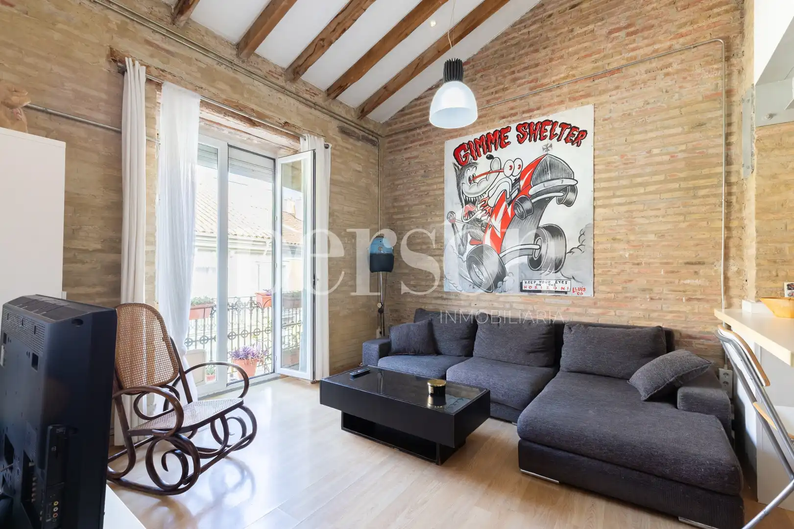 Sala de estar de Piso de alquiler en Extramurs