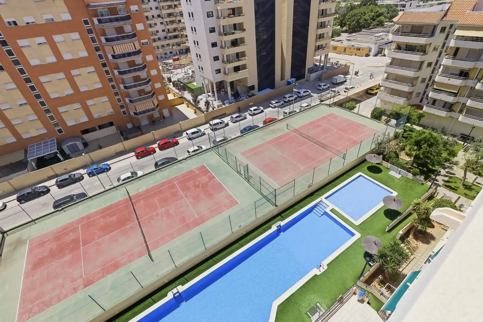 Swimming pool of Apartments for sale in La Pobla de Farnals  with Air Conditioner, Heating and Private garden
