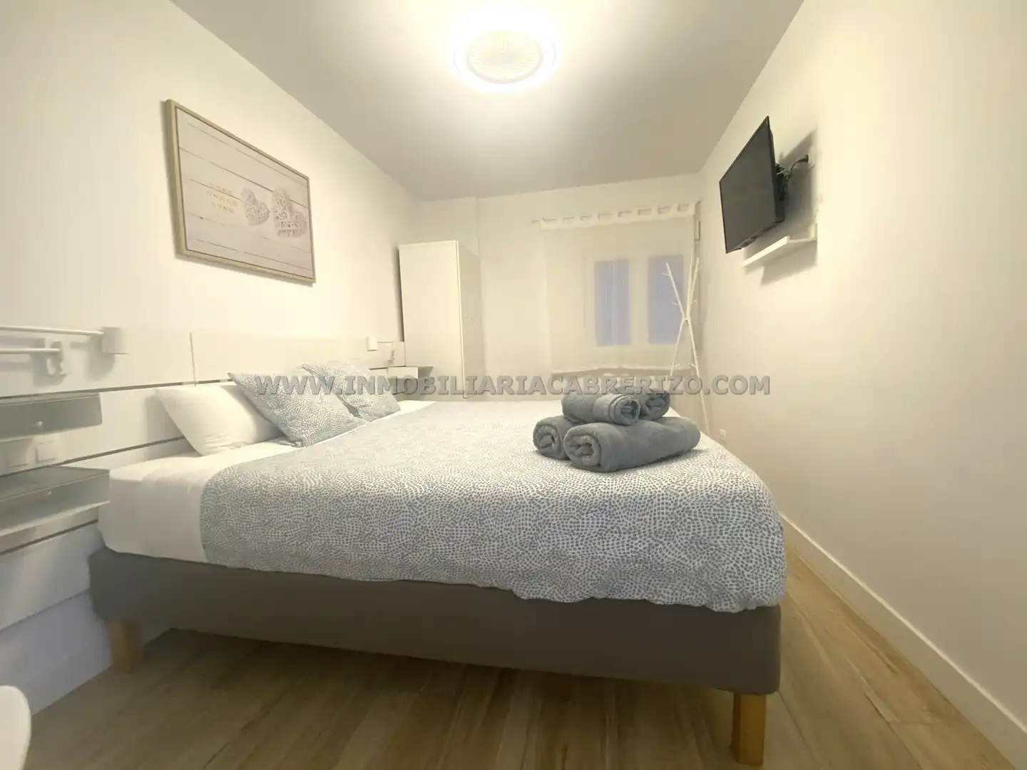 Bedroom of Flat for sale in  Pamplona / Iruña  with Heating, Furnished and Oven
