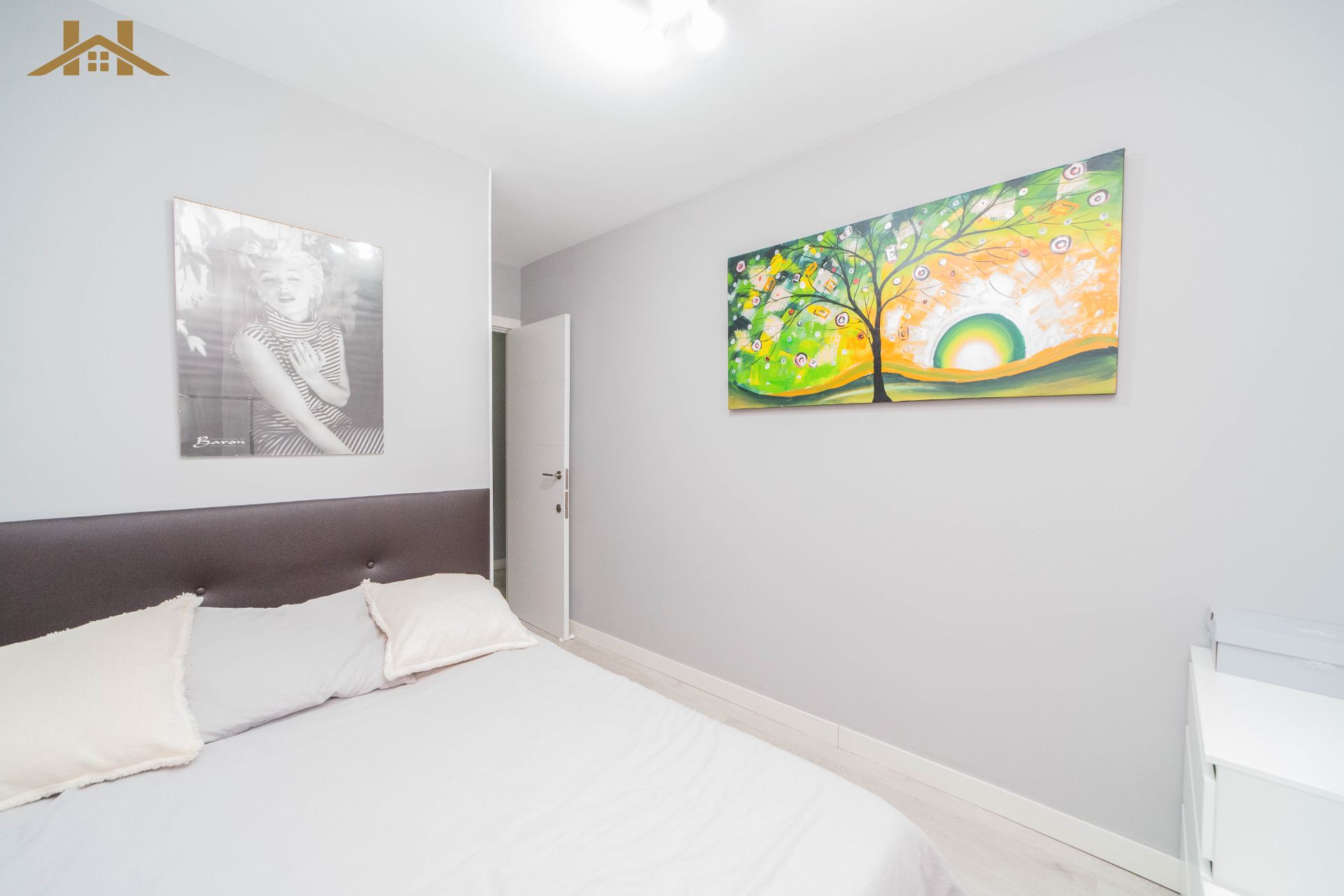 Bedroom of Flat for sale in Villanueva de la Cañada  with Air Conditioner, Heating and Terrace