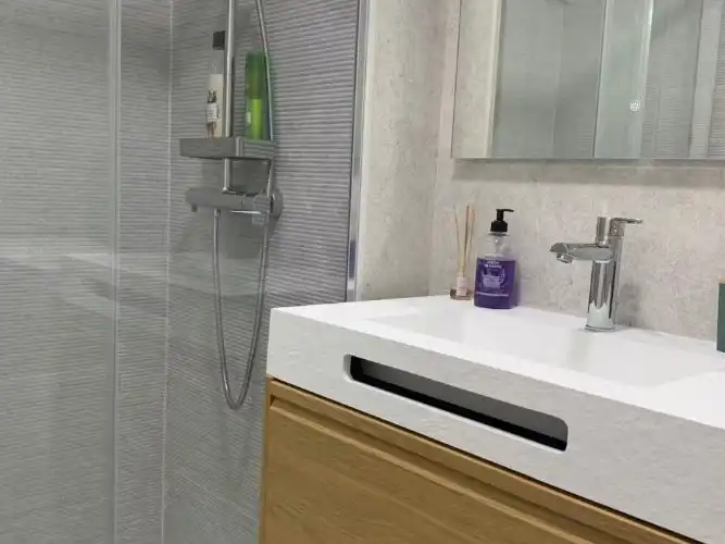 Bathroom of Flat for rent in Sanlúcar de Barrameda  with Air Conditioner, Terrace and Balcony