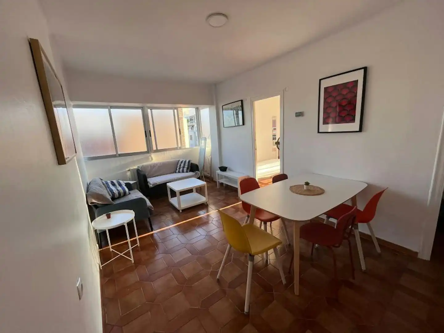 Living room of Flat for rent in Valencia  with Heating