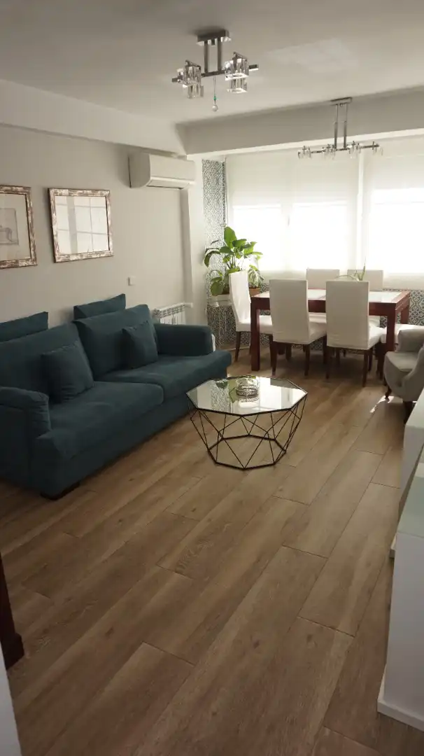 Wohnzimmer von Wohnung zum Verkauf in Madrid mit Klimaanlage, Heizung und Terrasse