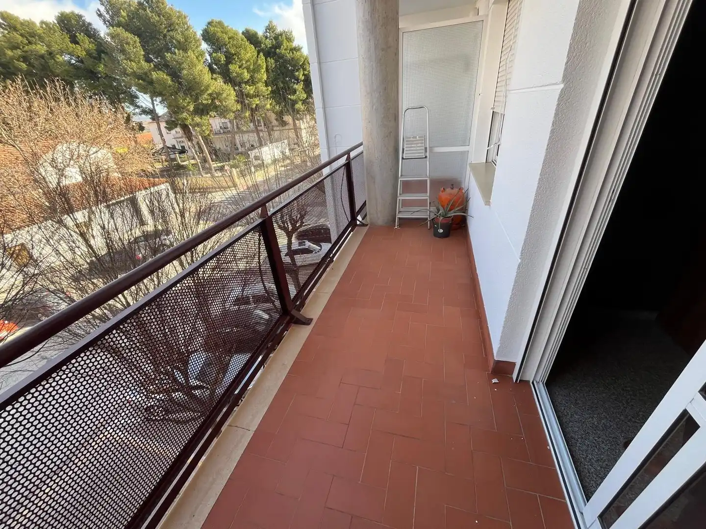 Terrasse von Wohnung zur Miete in Almansa mit Heizung, Abstellraum und Möbliert