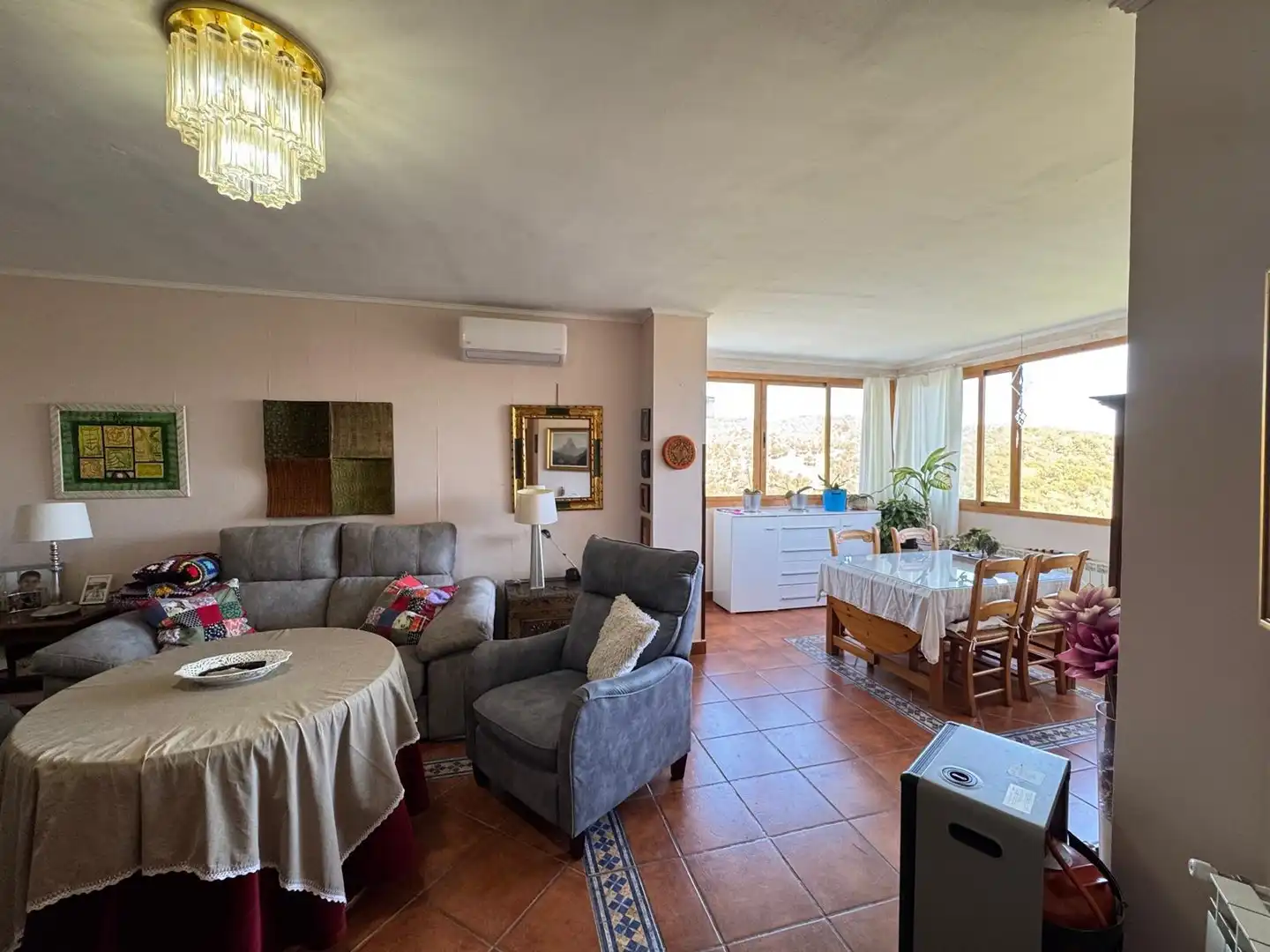 Sala de estar de Casa o chalet en venta en Ardales con Jardín privado y Terraza