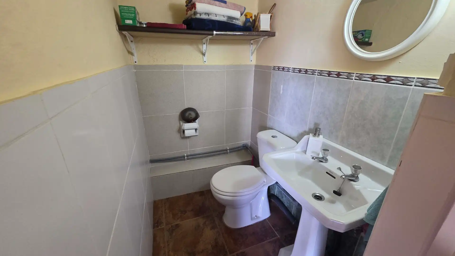 Bany de Casa o xalet en venda en Pravia amb Calefacció, Jardí privat i Terrassa