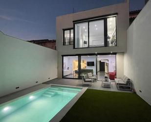 Exterior view of Single-family semi-detached to rent in Sa Pobla  with Air Conditioner and Swimming Pool