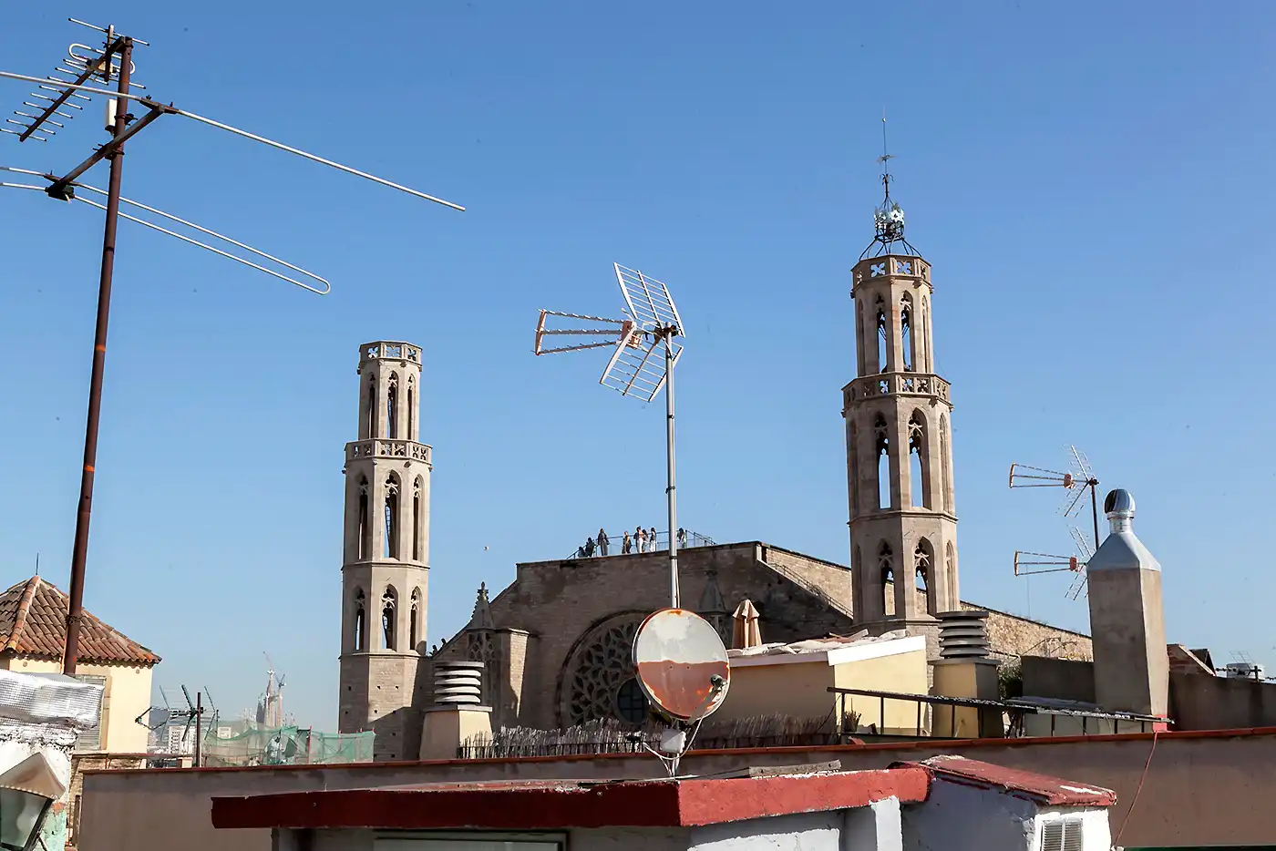 Außenansicht von Wohnung zum Verkauf in Barcelona mit Klimaanlage, Möbliert und Balkon