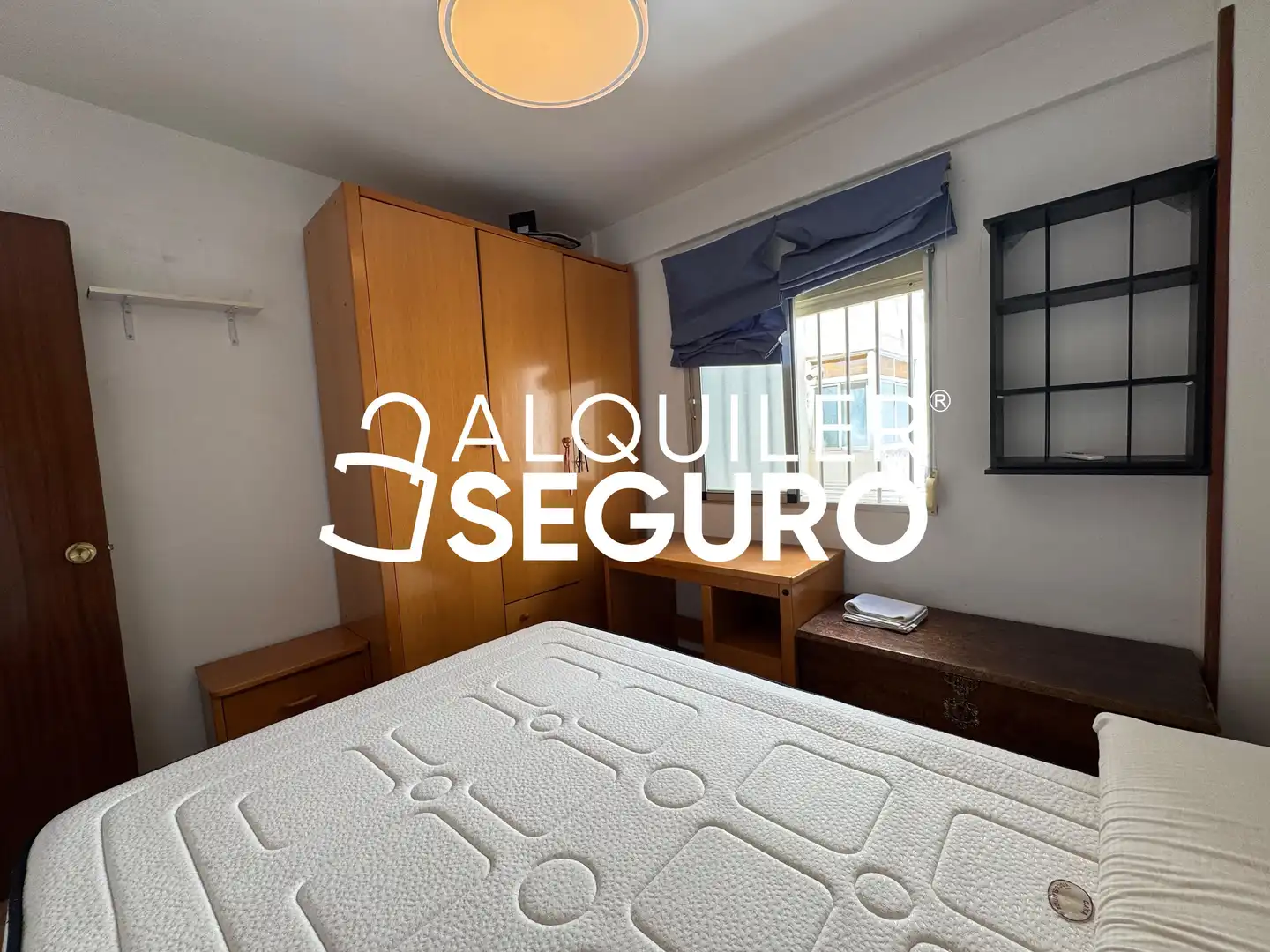 Bedroom of Flat for rent in Málaga  with Furnished