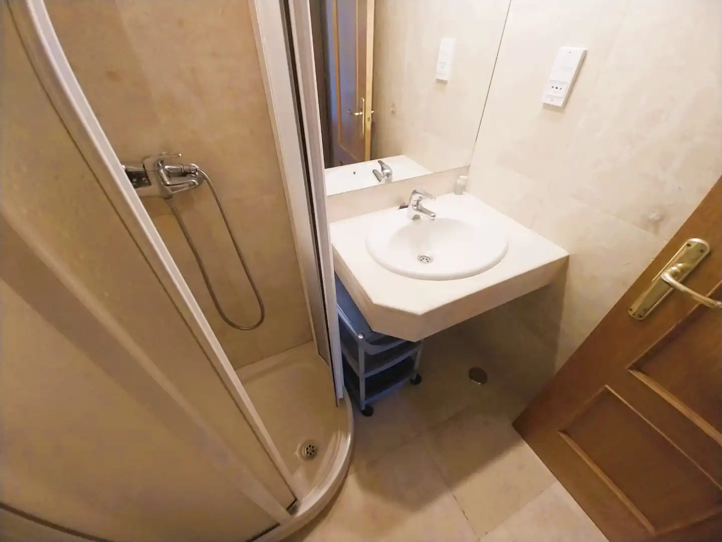Badezimmer von Wohnung zur Miete in Madrid mit Klimaanlage, Heizung und Parkett