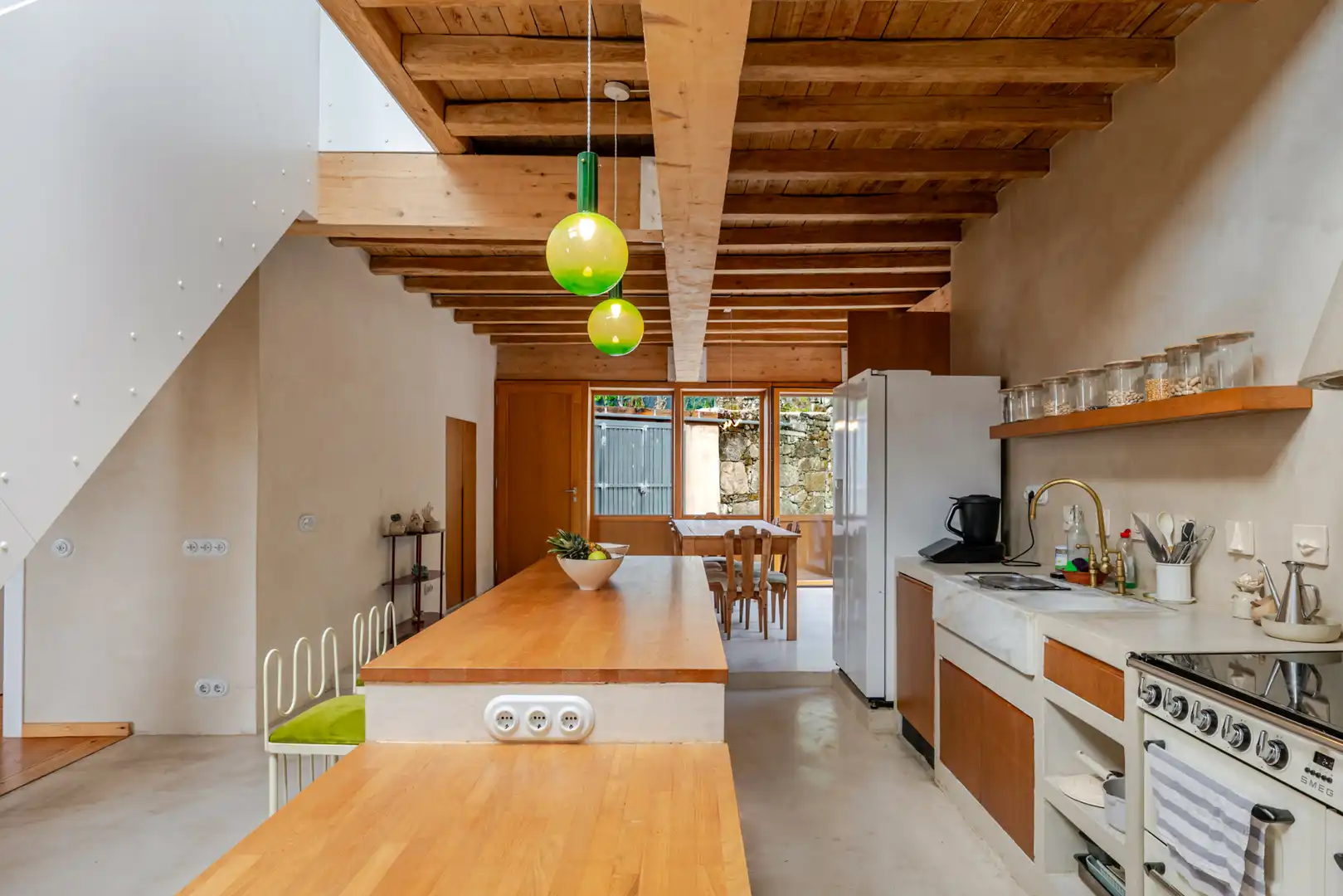 Kitchen of Country homes for sale in Poio  with Swimming Pool and Furnished