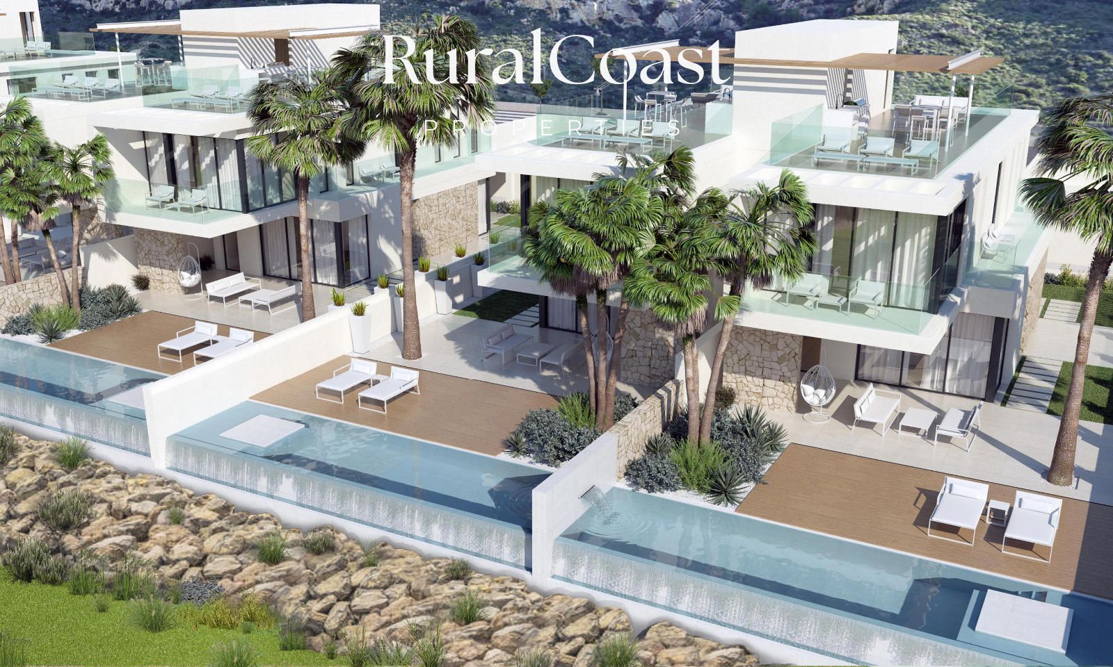 Exterior view of House or chalet for sale in Alicante / Alacant  with Air Conditioner, Private garden and Terrace