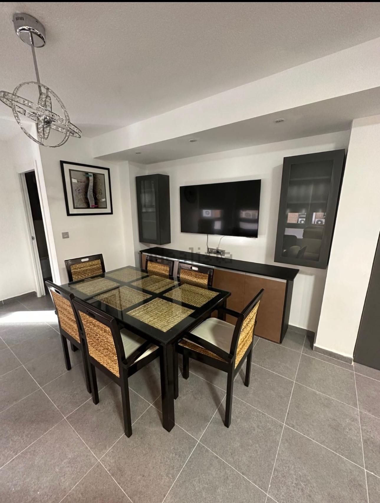 Dining room of Flat to rent in Alicante / Alacant  with Air Conditioner and Heating