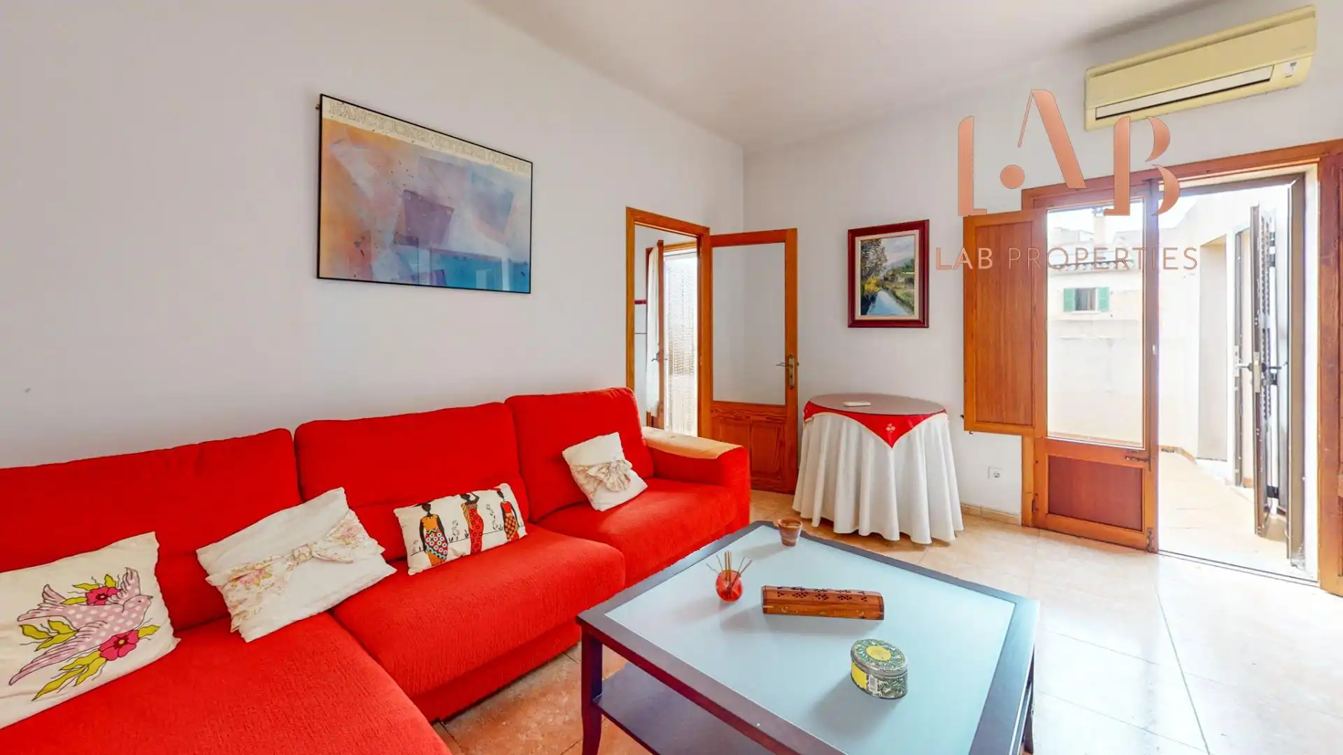 Living room of Houses for sale in Llubí  with Private garden and Terrace