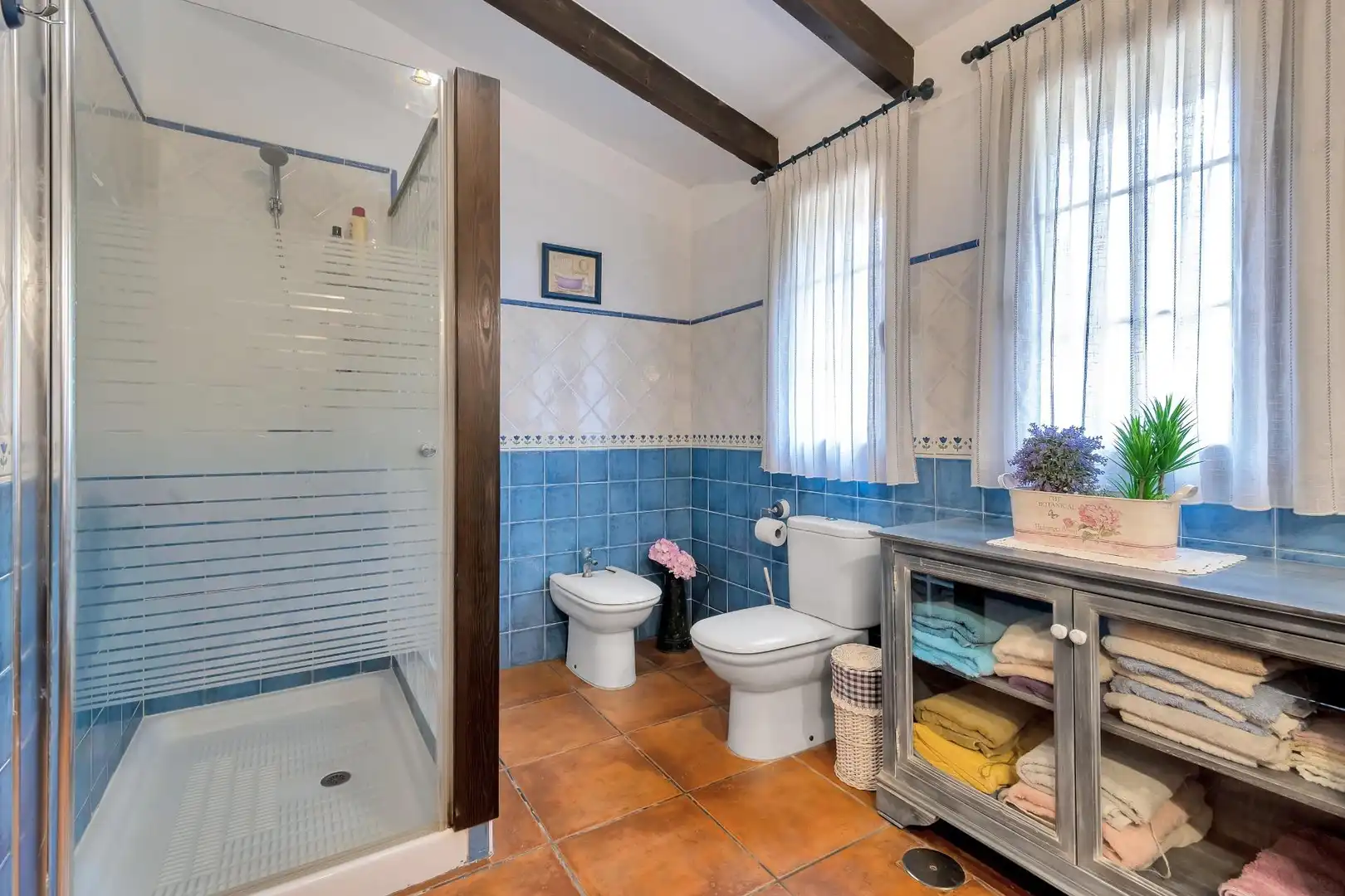 Baño de Casa o chalet en venta en Tibi con Calefacción, Jardín privado y Terraza