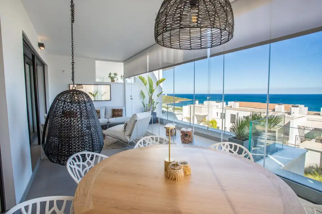 Terrace of Duplexes for rent in La Alcaidesa  with Air Conditioner, Heating and Private garden