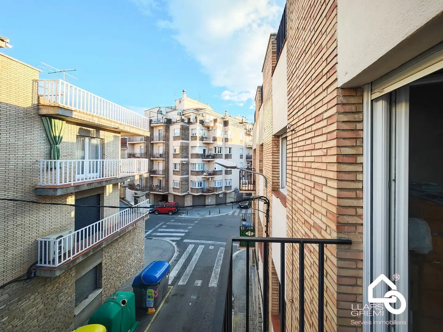 Vista exterior de Piso en venta en Igualada con Calefacción, Terraza y Trastero